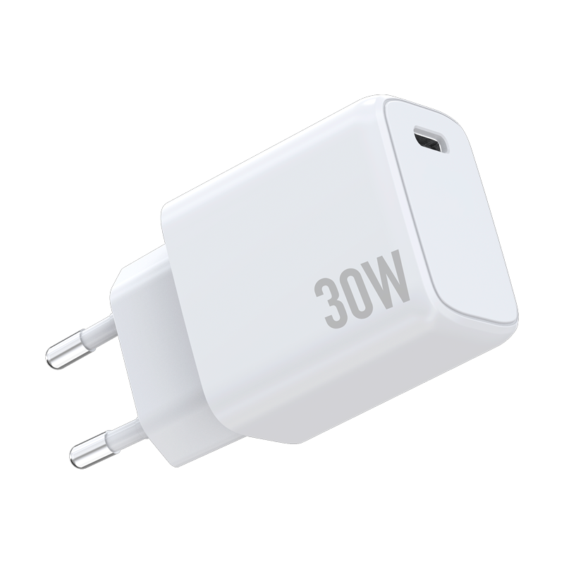 Cargador Carga Rapida Gsm Eco Tipo C 30w Blanco - Imagen 2