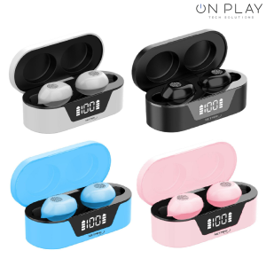 Auricular Inalambrico Bluetooh 5.0 Netmak Biza display