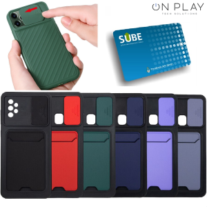 Funda Samsung A13 A14 A23 Cubre Camara Porta Sube –