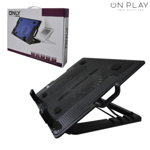 BASE COOLER PARA NOTEBOOK REGULABLE DE 9″ A 17″ Ángulo Regulable con luz