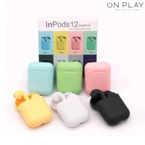 AURICULARES INALÁMBRICO IN PODS i12 MACARON