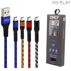 CABLE DE DATOS ONLY 2.4 MICRO USB MOD45