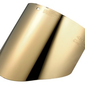 Visor Policarbonato Dorado 3M Protección Visual y Facial.