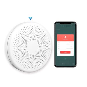 Detector Inteligente WiFi CO y Detector de Humo