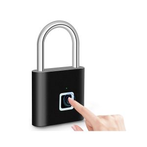 Candado con Huellas Dactilares
