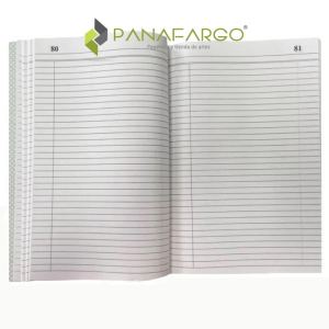 Cuaderno de Actas sin A-Z X 100 Folios Económico