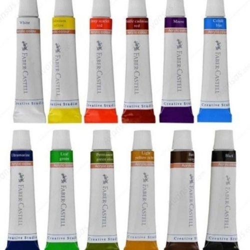 Pinturas Faber Castell – En Set De Oleo O Acrílico De 12 ML - Imagen 5