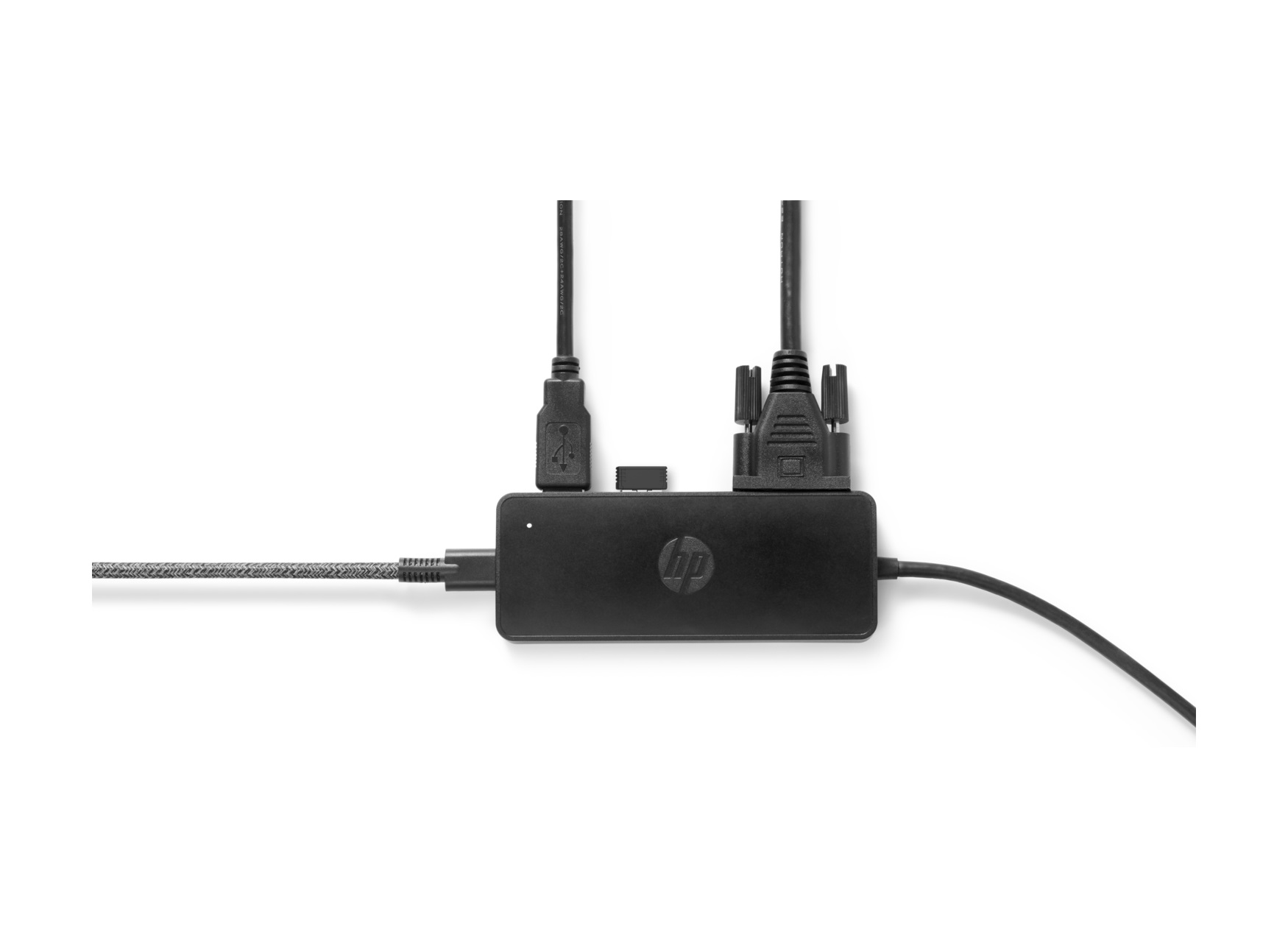 Adaptador Hub Usb Tipo C 5 en 1 Hdmi Usb 3.0 Vga Negro - Imagen 4