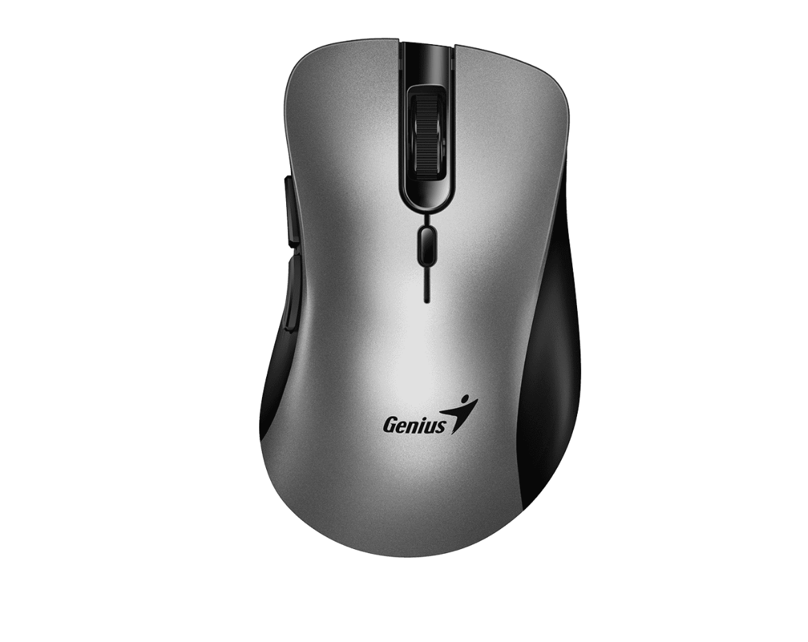Mouse Inalambrico Genius Copilot Ergo-8100s Gris - Imagen 2