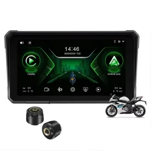 Pantalla multimedia de seis pulgadas Carplay y Android Auto