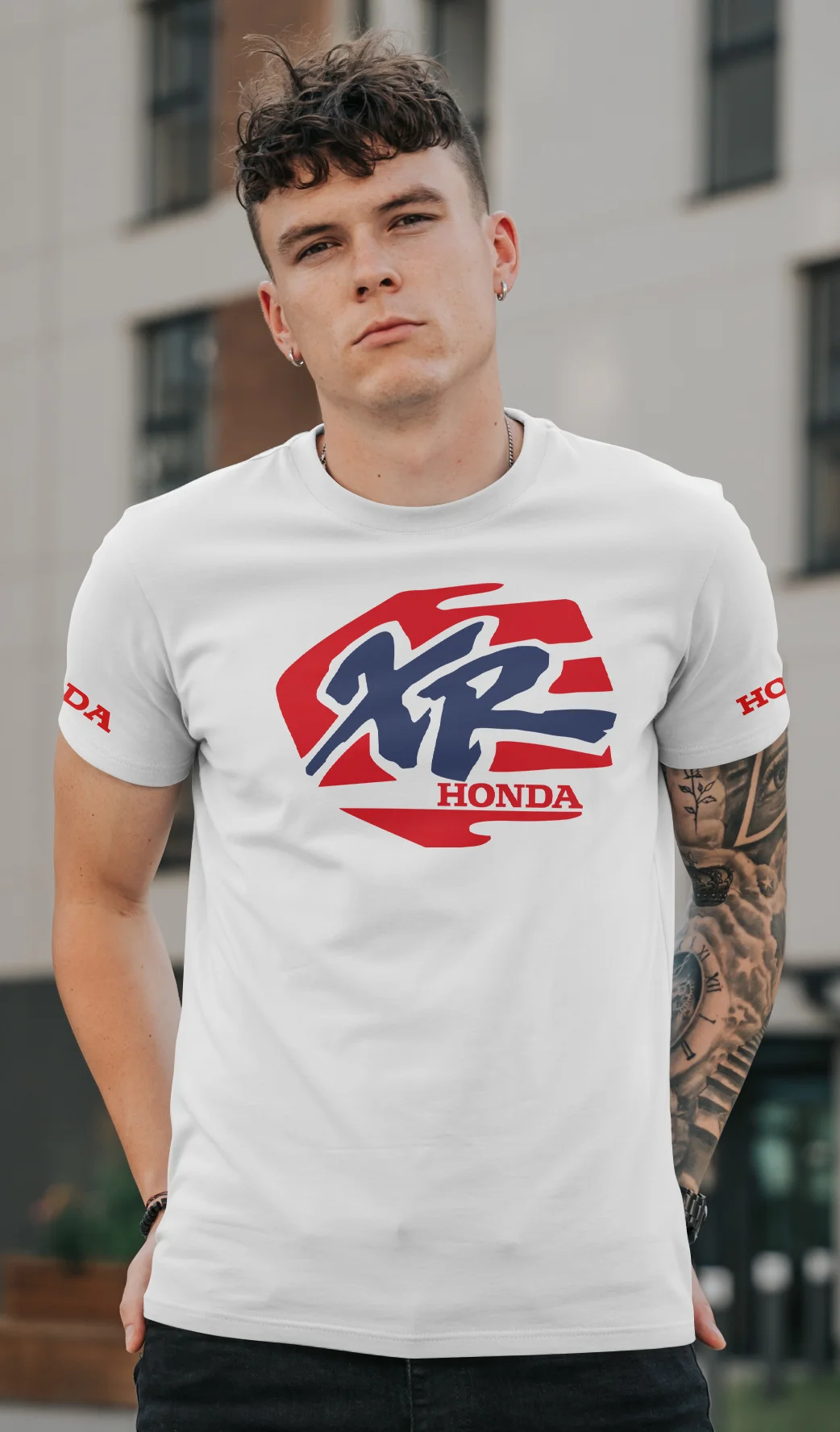 Remera HONDA XR Vintage